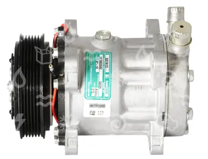 kompresor SANDEN 7H15, řemenice 119 mm - PV6, 12V, OR Vertical